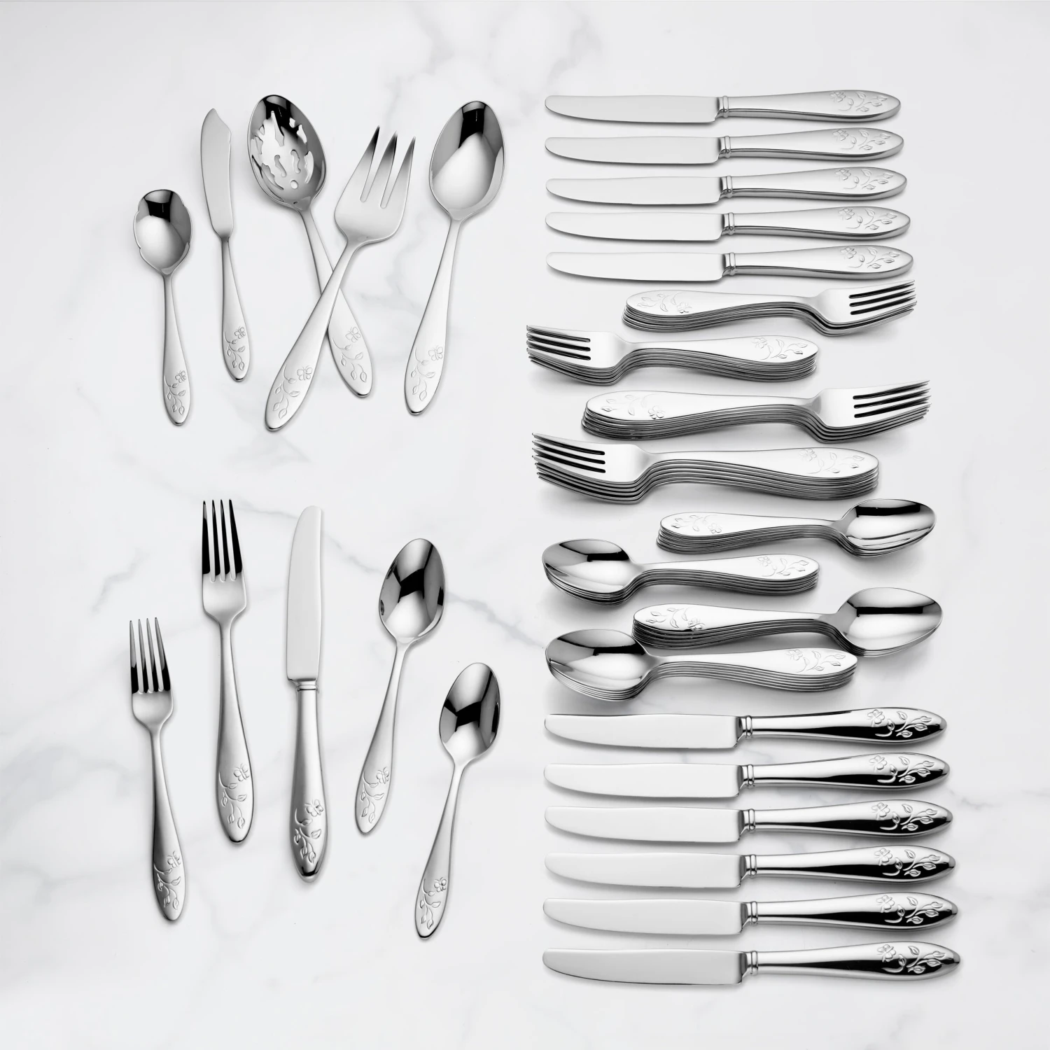 Lenox Butterfly Meadow 65-Piece Flatware Set 4 Lenox Butterfly Meadow 65-Piece Flatware Set - Image 2