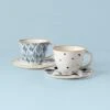 Lenox Blue Bay 4-Piece Teacup & Saucer Set -Sass Store 893810 w10