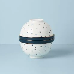 Lenox Blue Bay Luna 8-Piece Nesting Dinnerware Set