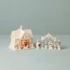 Lenox Mistletoe Park Light-Up Cottage & Caroler Figurine -Sass Store 893851 W10