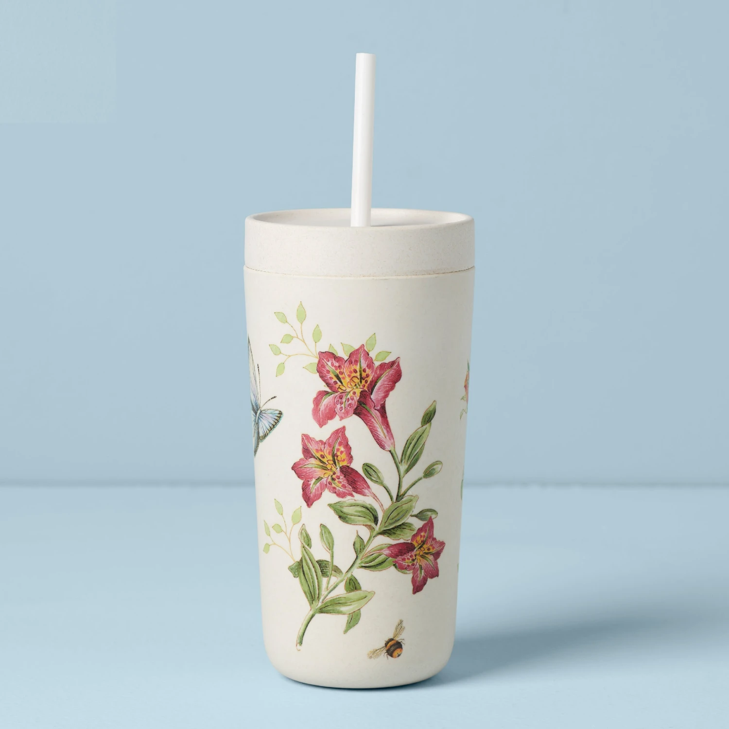 Lenox Butterfly Meadow Bamboo Tumbler 4 Lenox Butterfly Meadow Bamboo Tumbler - Image 2