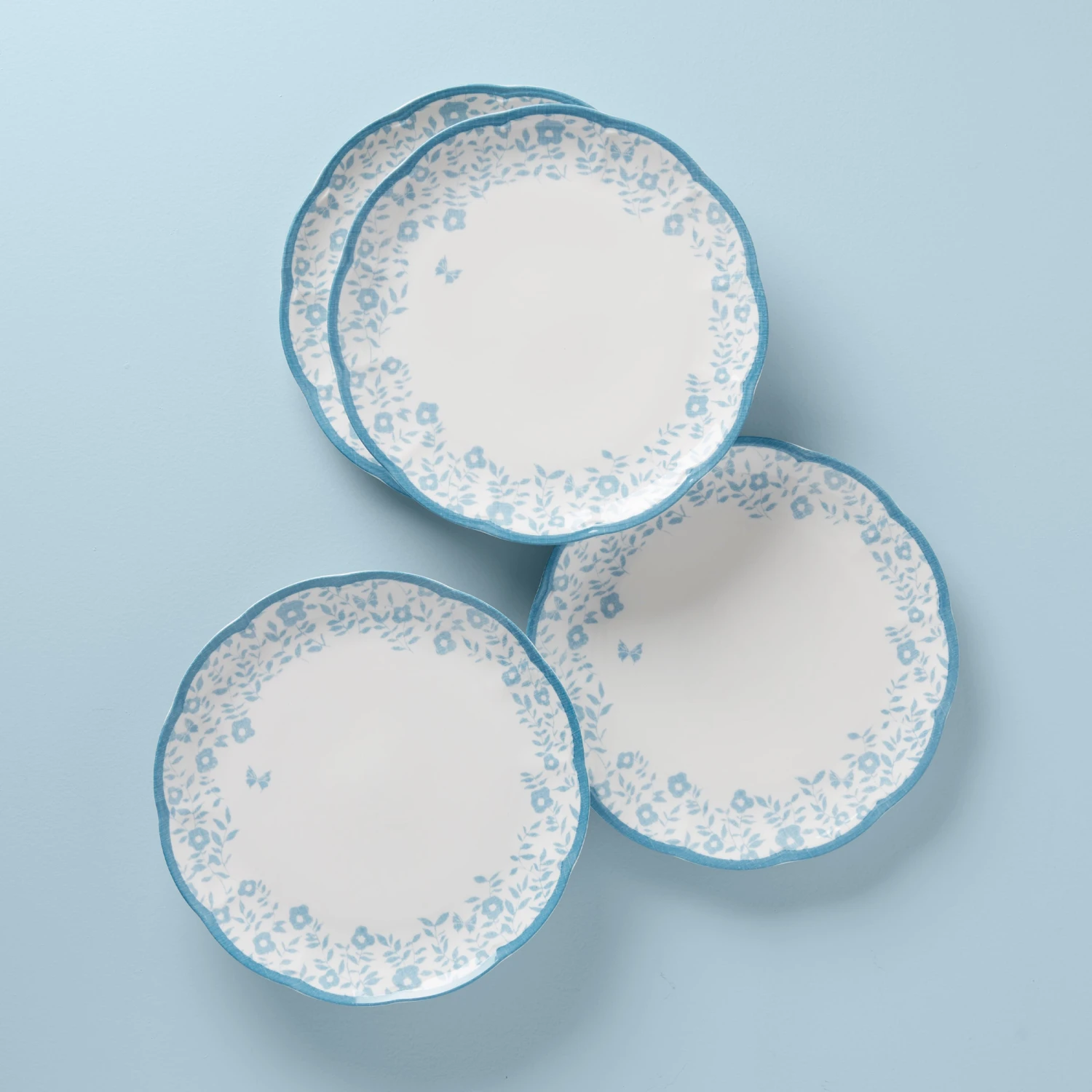 Lenox Butterfly Meadow Cottage 4-Piece Dinner Plates 7 Lenox Butterfly Meadow Cottage 4-Piece Dinner Plates - Image 5