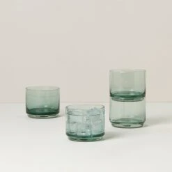 Lenox Tuscany Classics Stackable 4-Piece Short Glasses -Sass Store 894304 w11
