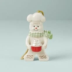 Lenox 2023 Gingerbread Man Ornament