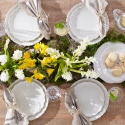 Lenox French Perle Scallop 12-Piece Dinnerware Set -Sass Store 894588 893547 893544 893545 890139 844453 LNP F23 FEA 3