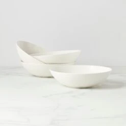 Lenox LX Collective White Pasta Bowls, Set Of 4