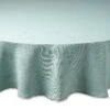 Lenox French Perle Ice Blue Round Tablecloth -Sass Store 894940 LNP S23 1