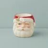 Lenox Santa Figural Votive With Tealight Candle