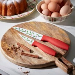 Lenox Holiday Printed Knives, Set Of 4 -Sass Store 895034 LHOL 23 FEA 1