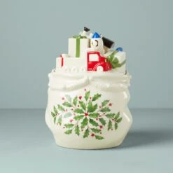 Lenox Holiday Figural Cookie Jar -Sass Store 895043 LHOL 23 PDP 4