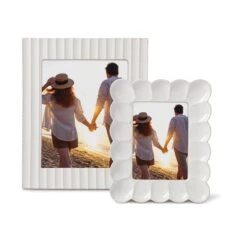 Lenox French Perle Scallop 8x10 Frame -Sass Store 895083 895082 LNP F23 FEA CAT