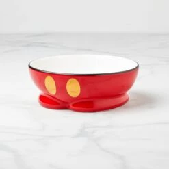 Lenox Mickey Mouse Pet Bowl
