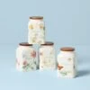 Lenox Butterfly Meadow Baking Spice Jars, Set Of 4 -Sass Store 895242 W10