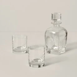Lenox Tuscany Classics 3-Piece Whiskey Decanter & Glass
