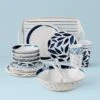 Lenox Blue Bay Melamine 20-Piece Dinnerware Set -Sass Store 895324 w10