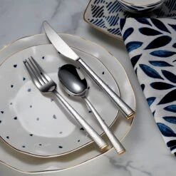 Lenox Blue Bay Flatware 20-Piece Set -Sass Store 895539 LNP F23 FEA 2