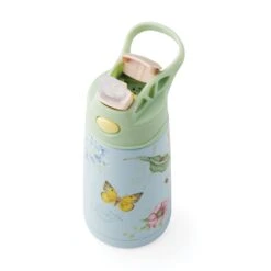 Lenox Butterfly Meadow Blue Stainless Kids Water Bottle 12 Lenox Butterfly Meadow Blue Stainless Kids Water Bottle -Sass Store 895741 LNP F23 7