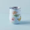 Lenox Butterfly Meadow Light Blue Stainless Wine Tumbler 1 Lenox Butterfly Meadow Light Blue Stainless Wine Tumbler -Sass Store 895744 LNP F23 PDP