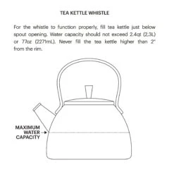 Lenox Holiday Tea Kettle -Sass Store TeaKettleWhistleInstructions 3